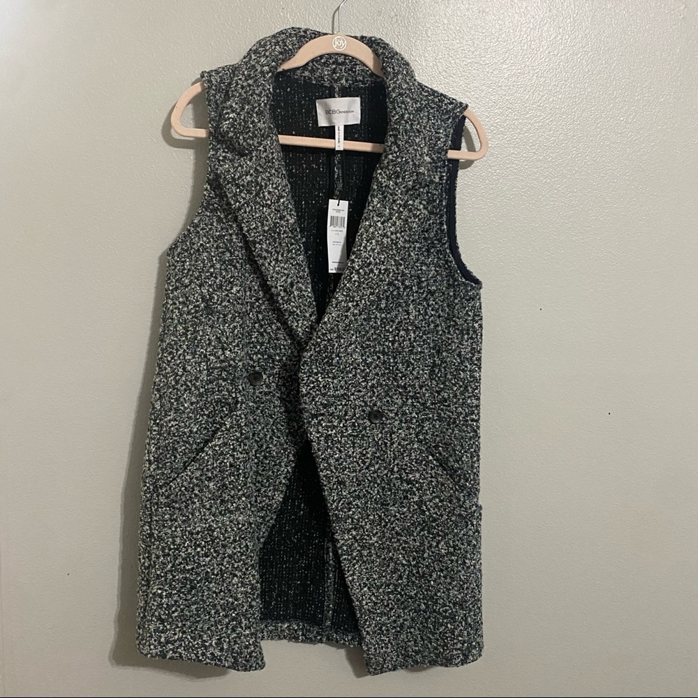 NWT BCBG Womens sleeves cardigan (heavy)